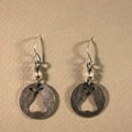 pear cutout earrings